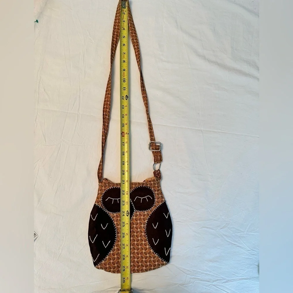 Owl Crossbody Bag - Soft & Lightweight